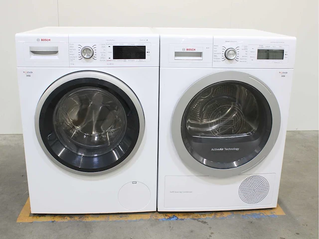 Bosch serie|8 varioperfect wasmachines & bosch homeprofessional selfcleaning condenser a++ wasdrogers - afbeelding 1 van  7