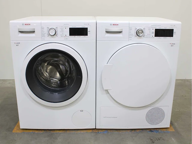 Bosch serie|8 varioperfect wasmachines & bosch serie|8 selfcleaning condenser wasdrogers - afbeelding 1 van  8