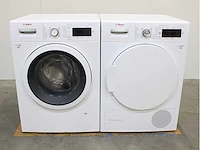 Bosch serie|8 wasmachine & bosch serie|8 selfcleaning condenser wasdroger - afbeelding 1 van  8