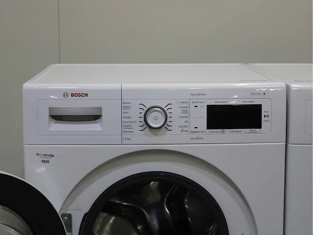 Bosch serie|8 wasmachine & bosch serie|8 selfcleaning condenser wasdroger - afbeelding 3 van  8