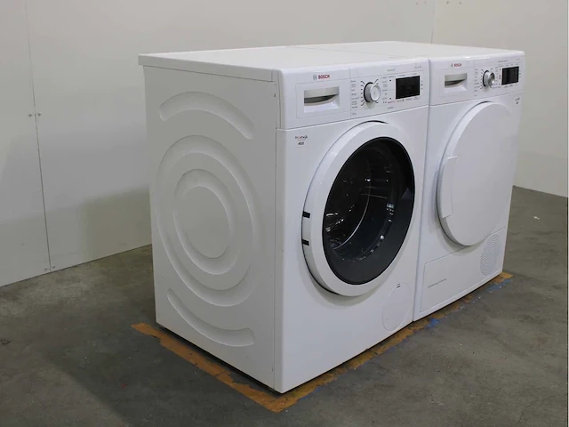 Bosch serie|8 wasmachine & bosch serie|8 selfcleaning condenser wasdroger - afbeelding 4 van  8