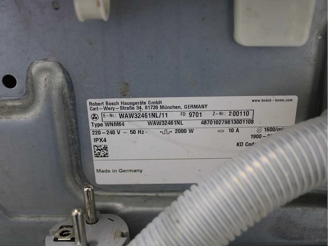 Bosch serie|8 wasmachine & bosch serie|8 selfcleaning condenser wasdroger - afbeelding 5 van  8
