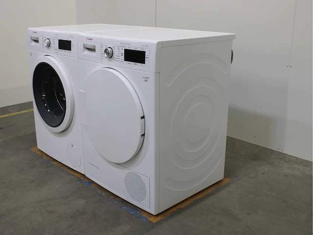 Bosch serie|8 wasmachine & bosch serie|8 selfcleaning condenser wasdroger - afbeelding 7 van  8