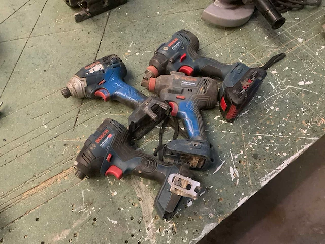 Bosch slagschroefmachine (4x) - afbeelding 3 van  10