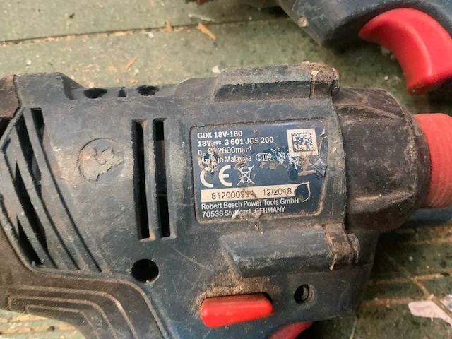 Bosch slagschroefmachine (4x) - afbeelding 10 van  10