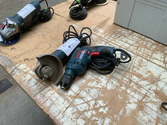 Bosch slijptol en boormachine - afbeelding 1 van  5