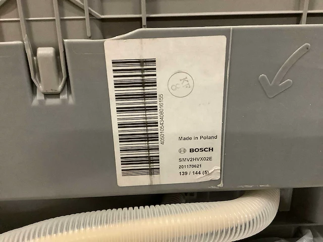Bosch smv2hvx02e inbouwvaatwasser - afbeelding 5 van  8