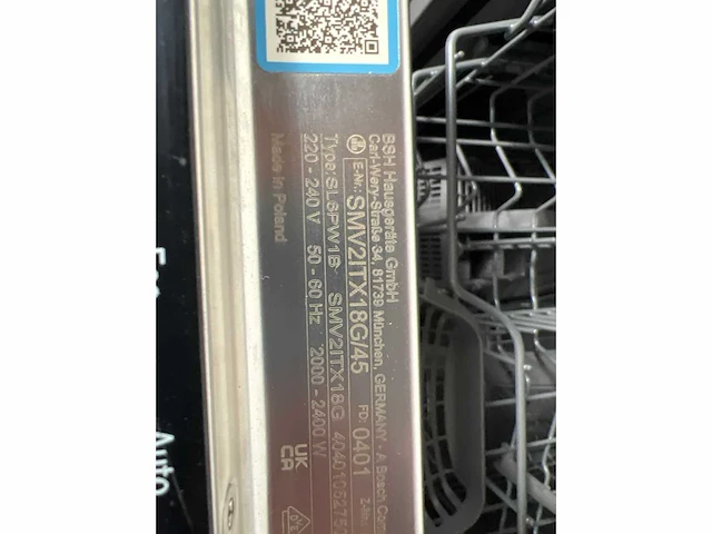 Bosch smv2itx18g inbouw vaatwasser 60cm - afbeelding 4 van  6