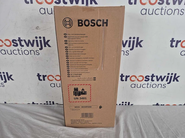 Bosch | steelstofzuiger bch3p2300 flexxo kleur: zwart - afbeelding 2 van  2