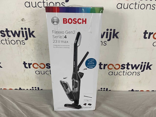 Bosch | steelstofzuiger bch3p2300 flexxo kleur: zwart - afbeelding 2 van  2