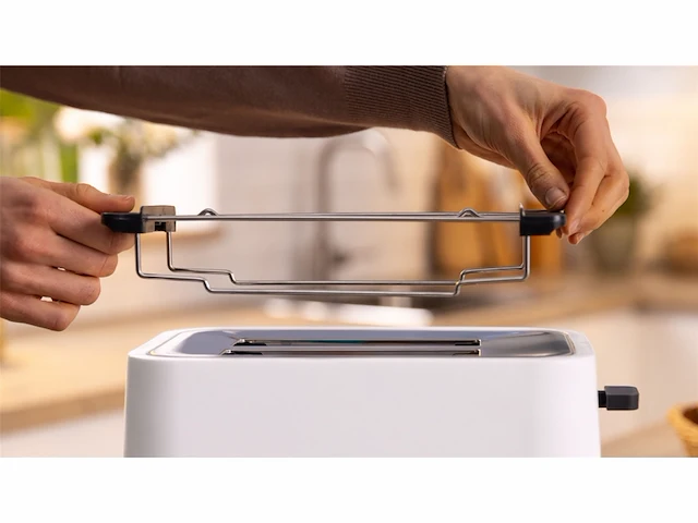 Bosch tat3m121 mymoment broodrooster wit - afbeelding 2 van  3