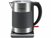 Bosch twk7s05 waterkoker 1,7l 2200w zwart grijs - afbeelding 1 van  4