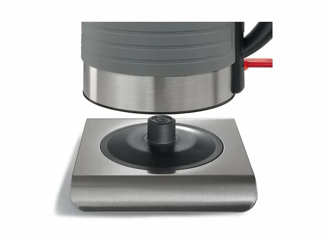 Bosch twk7s05 waterkoker 1,7l 2200w zwart grijs - afbeelding 2 van  4