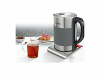 Bosch twk7s05 waterkoker 1,7l 2200w zwart grijs - afbeelding 3 van  4