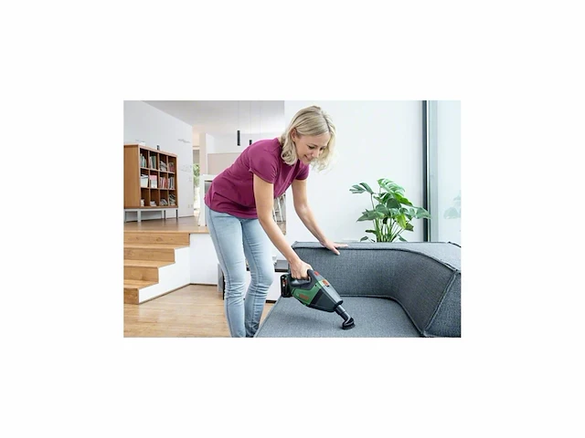 Bosch universalvac 18 accuhandstofzuiger incl. uitgebreide accessoireset met 1x 18 v accu en lader - afbeelding 2 van  6