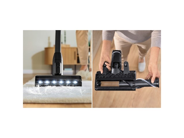 Bosch unlimited 10 bbs1041rba steelstofzuiger grijs/poederroze - afbeelding 2 van  6