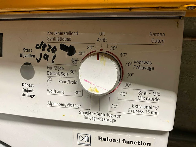 Bosch varioperfect wasmachine - afbeelding 2 van  4