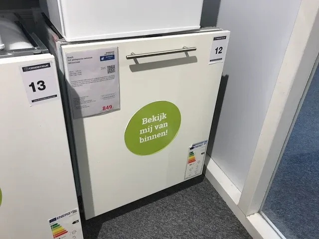 Bosch voll. geïntegreerde vaatwasser smv4hcx48n - afbeelding 2 van  3