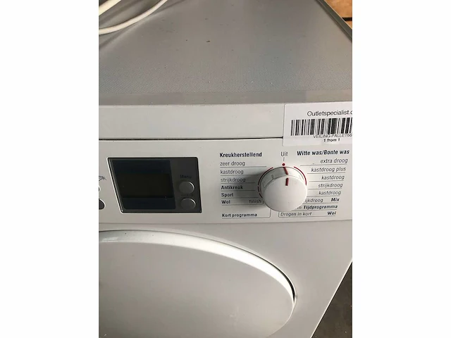 Bosch warmtepomp droger gebruikt 230v 6 kg 2500w - afbeelding 3 van  4