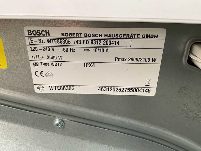 Bosch wasdroger (2x) - afbeelding 8 van  8