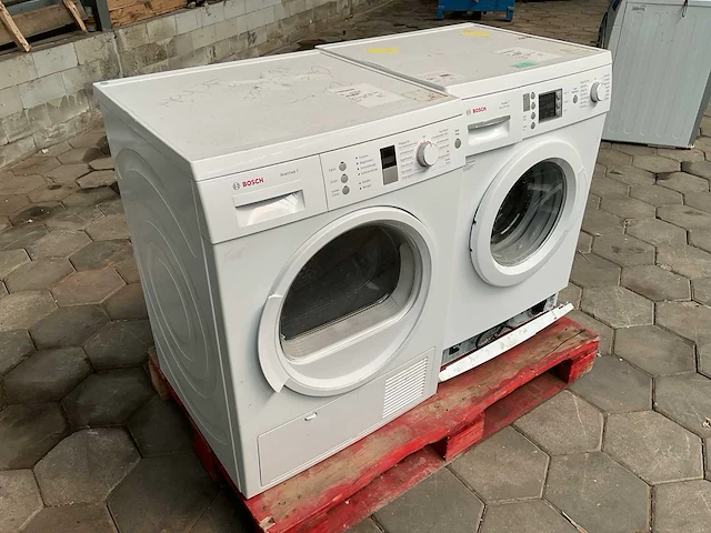 Bosch wasmachine en droger - afbeelding 1 van  7