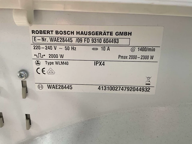 Bosch wasmachine en droger - afbeelding 7 van  7
