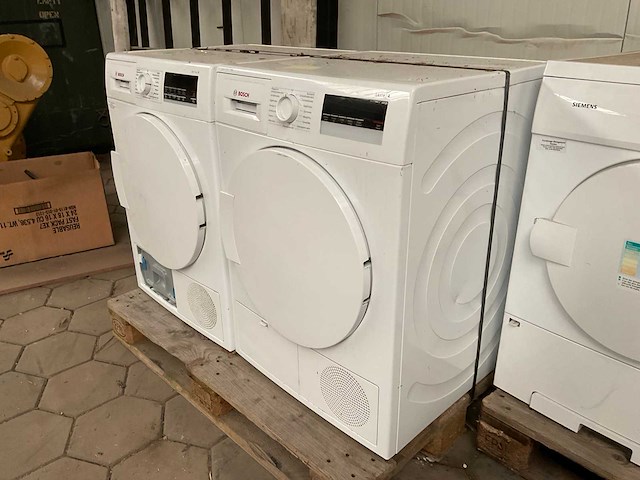 Bosch wdt2 wasdroger (2x) - afbeelding 2 van  6