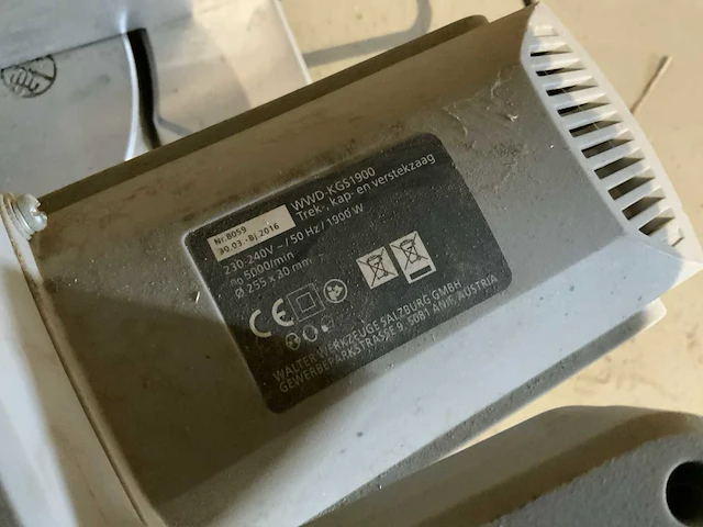 Bosch wwd-kgs1900 afkortzaag - afbeelding 5 van  5