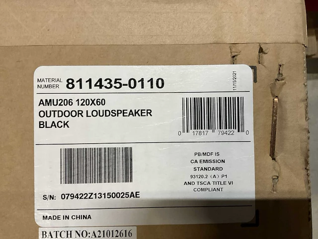 Bose arenamatch utility amu206 outdoor speaker - afbeelding 4 van  4