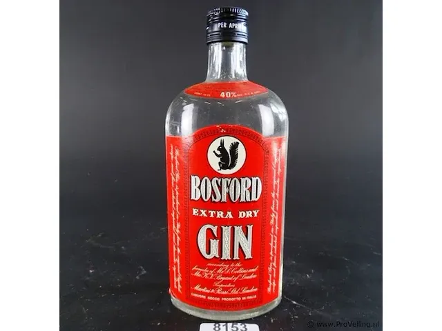 Bosford extra dry gin - afbeelding 1 van  5