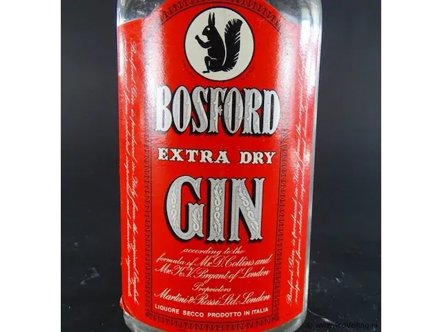 Bosford extra dry gin - afbeelding 2 van  5