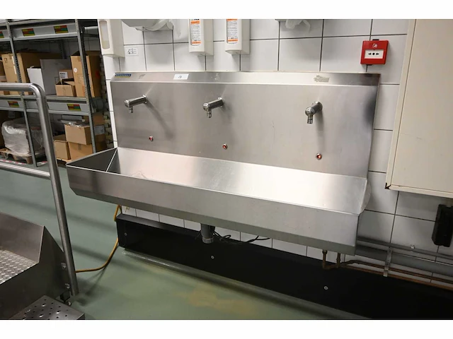 Bosgraaf 3-delige rvs sensor spoelbak - afbeelding 1 van  4