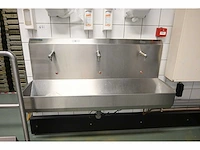 Bosgraaf 3-delige rvs sensor spoelbak - afbeelding 2 van  4