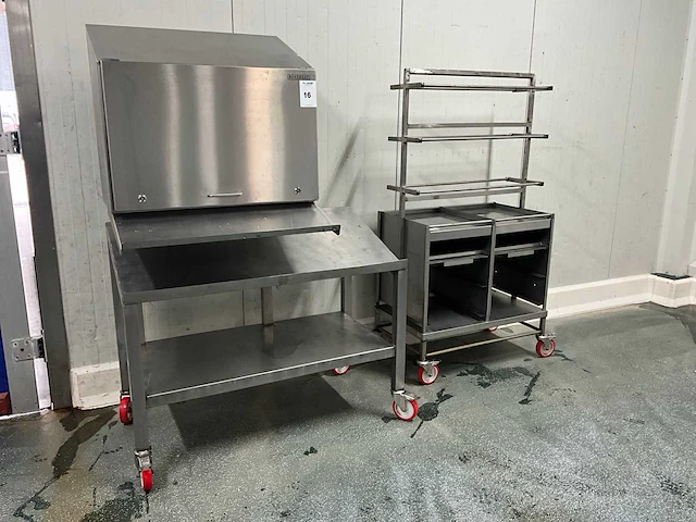 Bosgraaf rvs werktafel - afbeelding 2 van  5