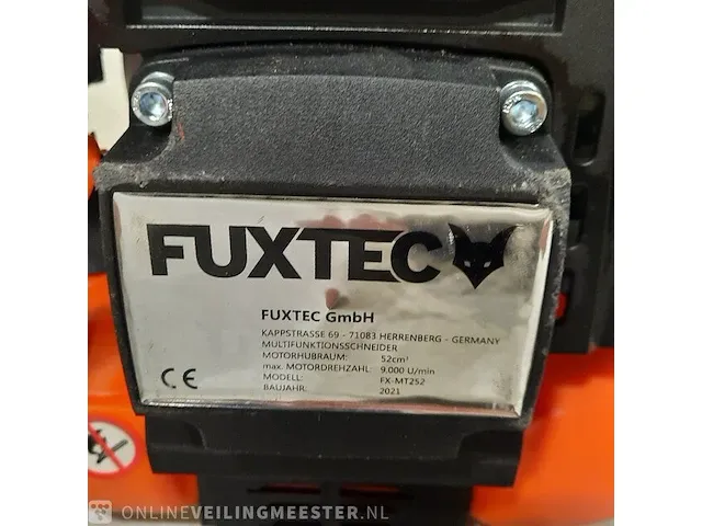 Bosmaaier fuxtec, fx - mt 252, bouwjaar 2021 - afbeelding 22 van  22