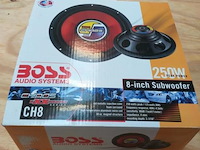 Boss audio systems - 8 inch subwoofer 250 w - 1 x