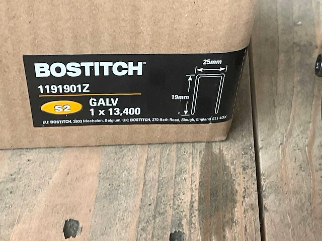 Bostitch pneumatische tacker - afbeelding 5 van  5