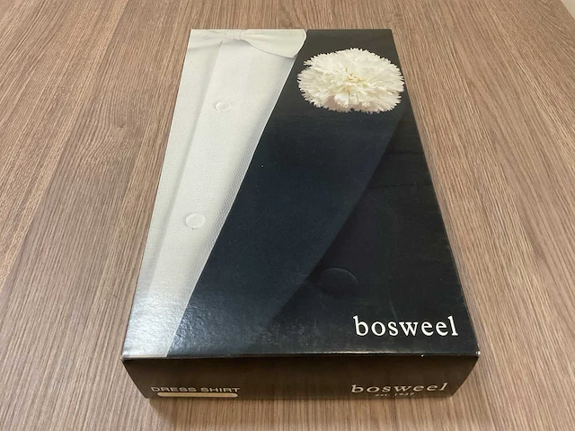 Bosweel 30-707-4-10 overhemd (maat 37) - afbeelding 2 van  2