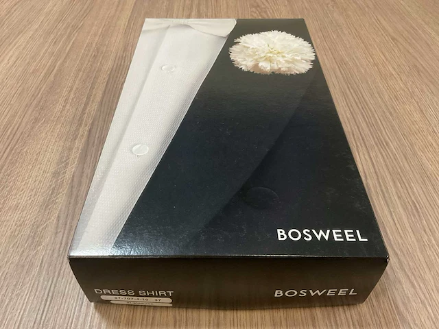 Bosweel xl-sleeves 37-707-4-10 overhemd (maat 37) - afbeelding 2 van  2