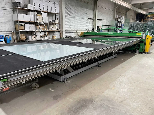 Bottero - 746 avl gelaagd - glas snijtafel inclusief kanteltafel - 2002 - afbeelding 14 van  20