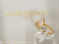 Boucheron - gouden 'serpent boheme' ring met diamanten - afbeelding 1 van  10