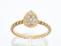 Boucheron - gouden 'serpent boheme' ring met diamanten - afbeelding 4 van  10