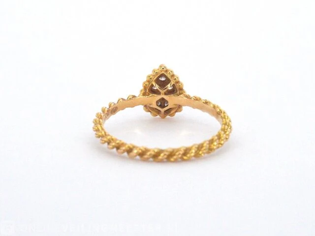 Boucheron - gouden 'serpent boheme' ring met diamanten - afbeelding 8 van  10