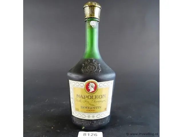 Boulestin napoléon vieille (x.o.) fine champagne cognac - bottled 1970s - afbeelding 1 van  5