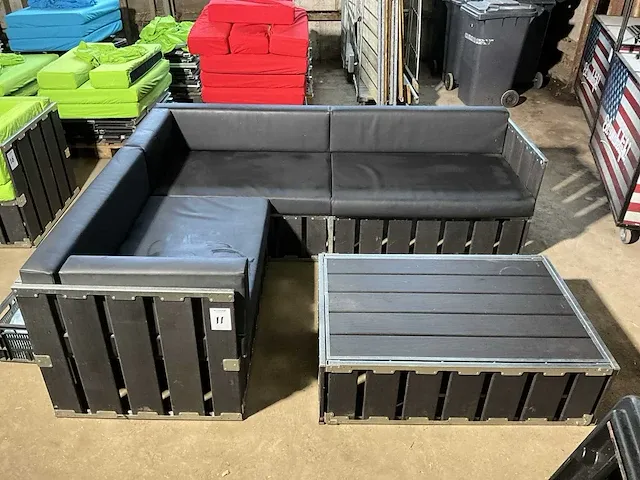 Bounge loungeset - hoekmodel - afbeelding 1 van  8