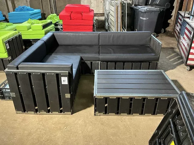 Bounge loungeset - hoekmodel - afbeelding 2 van  8