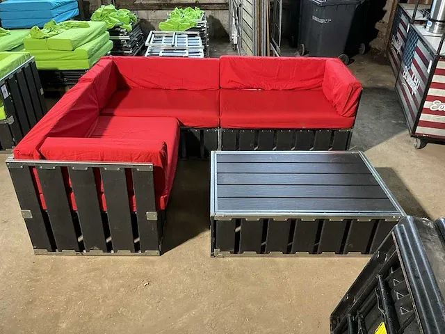 Bounge loungeset - hoekmodel - afbeelding 1 van  6