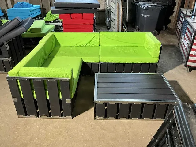 Bounge loungeset - hoekmodel - afbeelding 1 van  7
