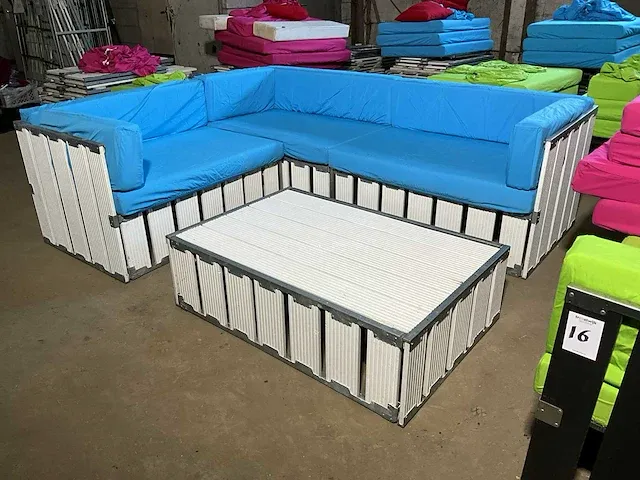 Bounge loungeset - hoekmodel - afbeelding 1 van  6