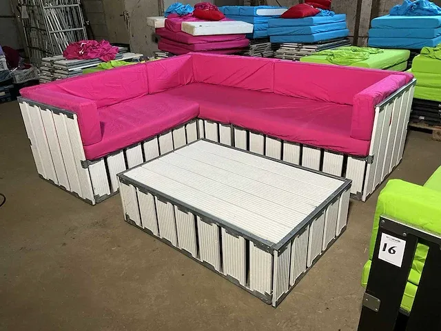 Bounge loungeset - hoekmodel - afbeelding 1 van  6